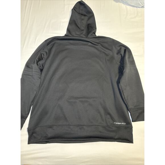 Nike Pittsburgh Pirates Hoodie Sweatshirt Mens XXL Black MLB Baseball Therma Fit - Picture 11 of 13